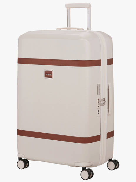 Uitbreidbare Harde Reiskoffer Image Samsonite Beige image 154693 ander zicht 3